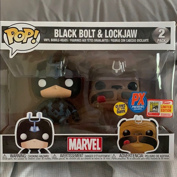 black bolt funko pop